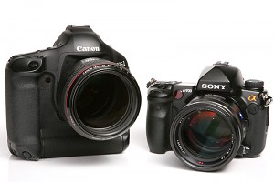 旗艦畫質大決戰：Sony A900 vs Canon EOS-1Ds Mark III