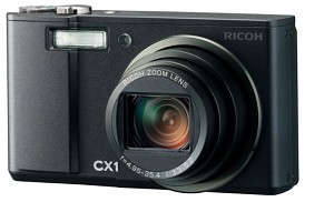 內置 HDR 高寬容功能：Ricoh CX1