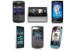 BB、Nokia、SE、SAMSUNG：2010 年新手機預告