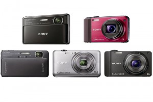 1620 萬像 Exmor R CMOS 、1080/60P 全高清拍片：Sony 5 款全新 Cyber-shot 登場