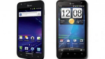 最新 4G LTE 手機美國登場：Samsung Galaxy SII Skyrocket、HTC Vivid