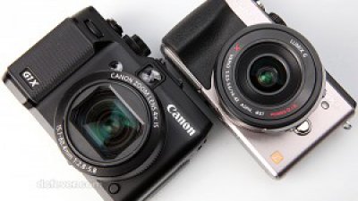 雙 "X" 大戰：Canon G1 X、Panasonic GX1 攝力對決！