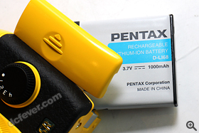 採用 1000mAh 的 DL168 專用鋰電。