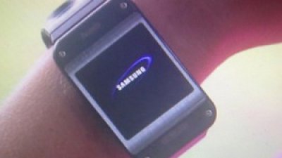 可摺式屏幕未見採用：Samsung Galaxy Gear 智能手錶曝光