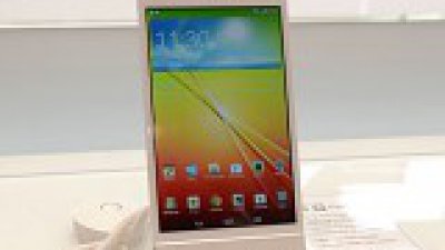 直擊 IFA 2013：LG G Pad 平板內置 QPair 連動手機功能
