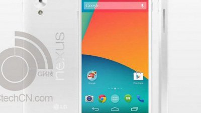 Nexus 5 還有白色版官方圖已流出
