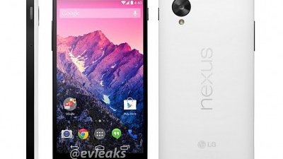 全白還是熊貓機？另一 Nexus 5 官方圖流出