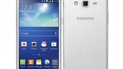 5.25 吋中階機 Samsung Galaxy Grand 2 登場：承傳 Galaxy Note 3 設仿皮紋機背