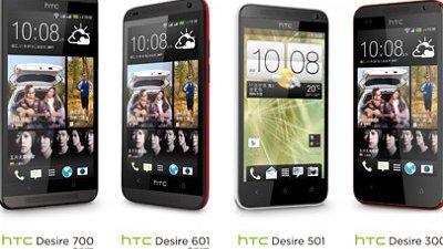 HTC 在台公佈四款新機，當中 Desire 700 下週抵港