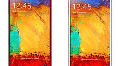 Samsung Galaxy Note 3 將加入紅、玫瑰金兩種新色
