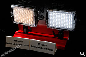 最高階的 MLS900FT 支援改變 LED 色溫。