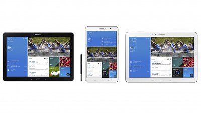 CES 2014 消息：Samsung 推 Tablet Galaxy TabPRO 及 Galaxy NotePRO