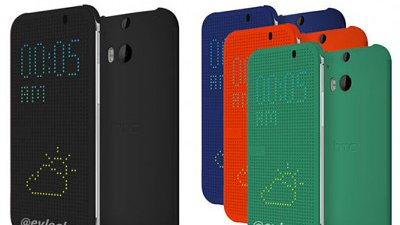 HTC All New One 將推出神奇 LED 摺合機套
