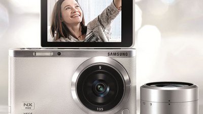 22.5mm 超薄無反 Samsung NX mini 登場、改配 1 吋感光元件