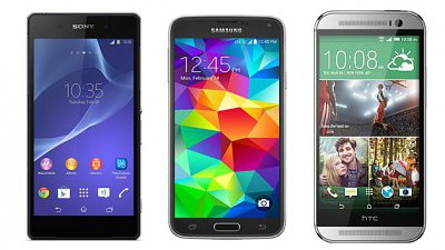 我要表態！ Xperia Z2 Galaxy S5 HTC One M8 ，你較喜愛哪款最新手機？