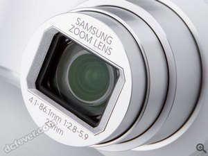 焦段為 23-483mm,光圈範圍達 f/2.8-5.9,並支援光學防震