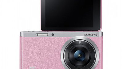 Samsung NX mini 粉紅色 4 月 24 日可愛綻放、新版 Firmware 可供下載 