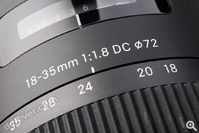 鏡頭擁有同級變焦中最大的恆定 f/1.8 光圈。
