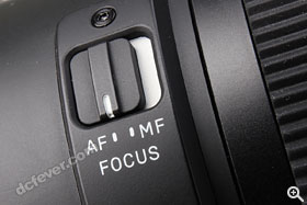 AF / MF 切換控制。
