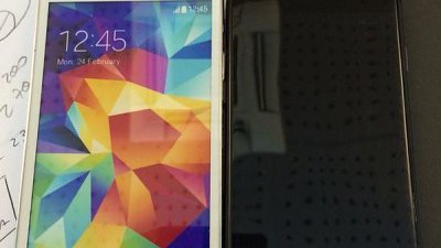 iPhone 6 屏幕大幾多？真機與 Galaxy S5、iPhone 5S 比較