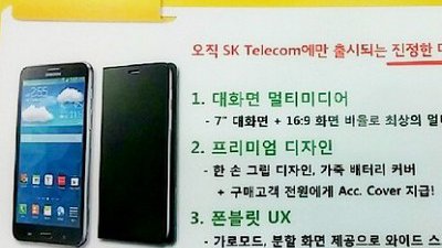 打破「手機」大芒記錄！ 7 吋屏幕 Samsung Galaxy W 現身韓國
