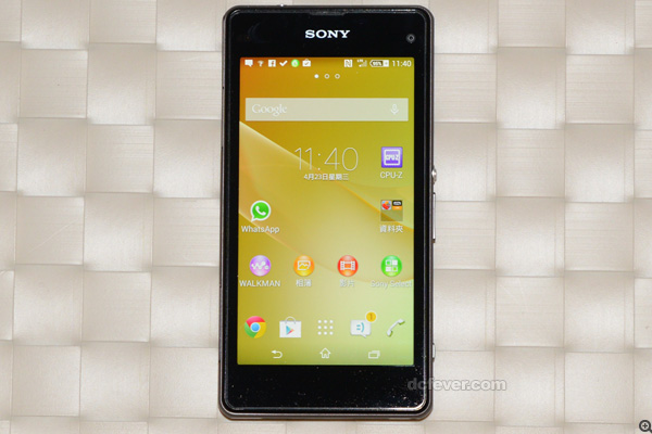 Sony Xperia Z1 Compact 設計上接近 Xperia Z1