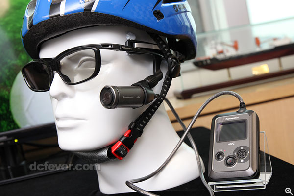 作為 Action Cam,HX-A500 適合用於單車運動等拍攝。