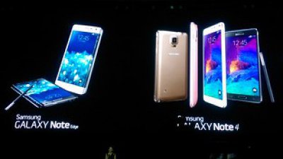 Samsung 發佈會曬冷：Galaxy Note 4、曲 Mon Galaxy Note Edge 對抗 iPhone 6