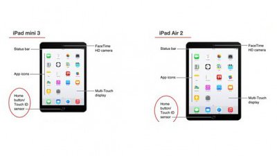 Apple 官方流出 iPad Air 2 及 iPad mini 3：預計今晚零晨發表