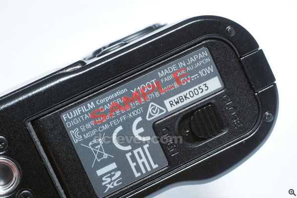 跟其他高階 X 系列相機一樣，X100T 當然是由日本製造。