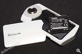 NP-150 充電池可提供約 240 張續航力。