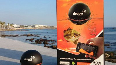 釣魚發燒友最強裝備：Deeper Fishfinder 智能聲納探測器
