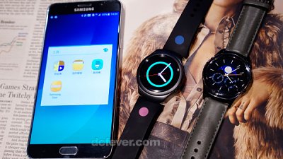 圓面操作是賣點：Samsung 智能錶 Gear S2 登場