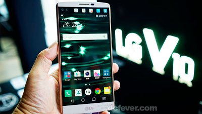 LG V10 發佈會即場報價！還帶來真皮鍍金特別版