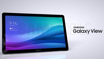 露營都要用！18.4 吋巨型 Tablet Samsung Galaxy View 現身！