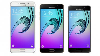 Samsung Galaxy A3、A5、A7 2016 版登場！中階機玩窄屏幕邊框