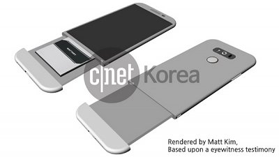 抽屜式換電！LG G5 將成全金屬可換電手機