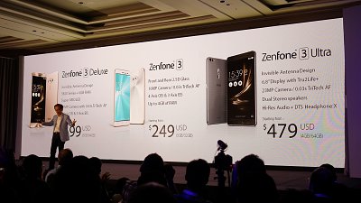 台北直擊 Asus ZenFone 3 正式發表！9,200 萬像素拍攝功能超越單反