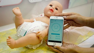 「智能尿片」八月登場！照顧 BB 好幫手