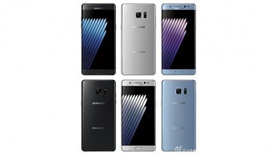 Samsung Galaxy Note 7 官方圖曝光！