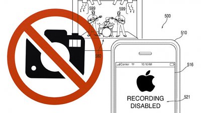 Apple 新專利：一入禁地謝絕攝影，盡顯「力牆」威力！