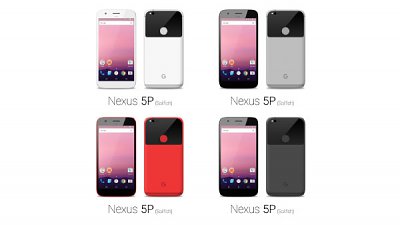 HTC 新一代 Google Nexus Sailfish 四色圖片！