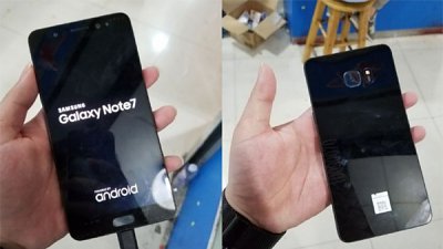 Samsung Galaxy Note 7 平面屏幕版真機流出！