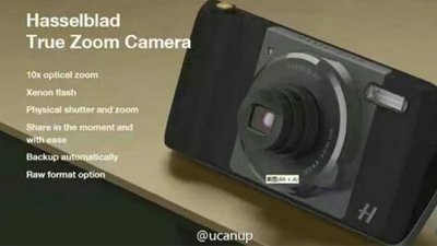 Hasselblad「踩入」手機市場！支援光學變焦之手機模組曝光！