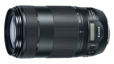 Canon EF 70-300 F4-5.6 IS II USM 電子距離窗設震動幅度顯示