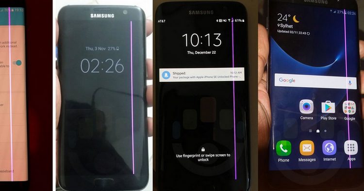 【运气话嚟就嚟】Samsung S7 Edge 屏幕出现