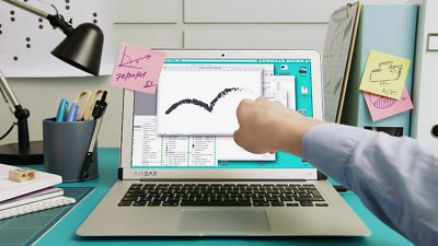 【為 MacBook 加入 Touch Screen】AirBar $99 美元就買到
