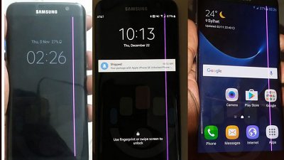 【運氣話嚟就嚟】Samsung S7 Edge 屏幕出現「粉紅死線」！