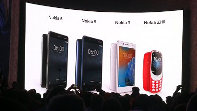 Nokia 多機連發！3310 復刻版玩轉 MWC