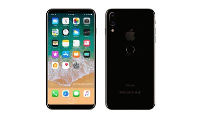 零邊框全面屏幻滅！iPhone 8 真機流出